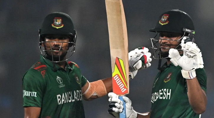Shakib, Shanto star as Bangladesh beat Sri Lanka by 3 wickets 